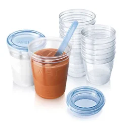 PHILIPS AVENT AVENT Via rintamaidon säilytysastiat ja sovitin