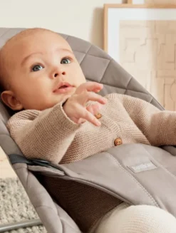 BABY BJÖRN BabyBjörn - Sitteri Balance Bliss - Cotton Sand Grey