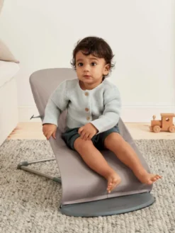 BABY BJÖRN BabyBjörn - Sitteri Balance Bliss - Cotton Sand Grey