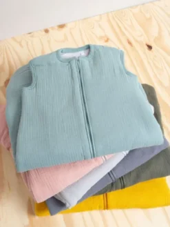 BABY´S ONLY Baby’s Only - kevytunipussi Breeze, stonegreen 3-6kk