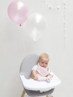 BABY´S ONLY Baby’s Only pehmeä virtahepo helistin (rosa)