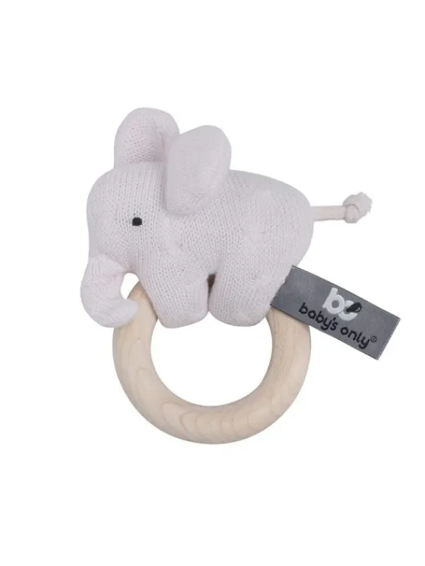 BABY´S ONLY Baby’s Only - rengashelistin norsu - rosa