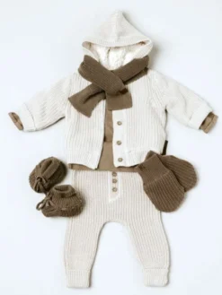 Baby's Only - Soul neulehousut vauvalle, Warm Linen