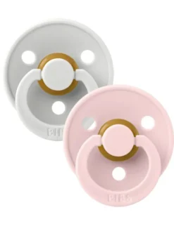 BIBS - vauvan tutti 2-PACK 0-18kk - Haze / Blossom