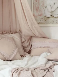 COTTON & SWEETS Boho Canopy sänkykatos 50, Powder pink