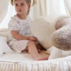 COTTON & SWEETS Boho Juniorpesä 110, Vanilla