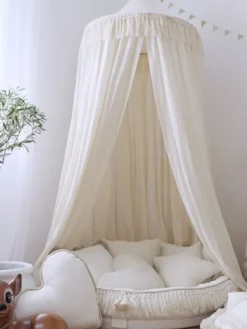 Boho set - Canopy Maxi + Juniorpesä, Vanilla