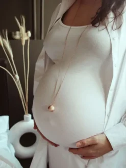 PROUD MAMA Bolakoru äidille, babybell Fine Rose gold Luna |