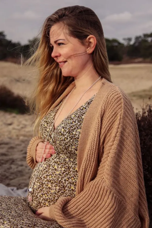 PROUD MAMA Bolakoru äidille, babybell Gemstone white |