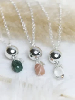 PROUD MAMA Bolakoru äidille, babybell Gemstone white |