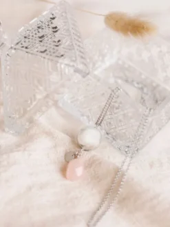 PROUD MAMA Bolakoru äidille, babybell Linn Rose quartz |
