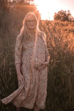 PROUD MAMA Bolakoru äidille hopeaketjulla, kristalli valkoinen |