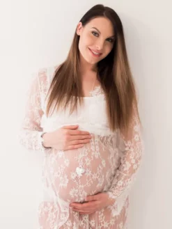 Bolakoru äidille, kristalli punainen sydän