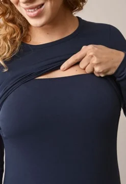 Boob Deign - ietypaita pitkähihainen Caic, idnight bue