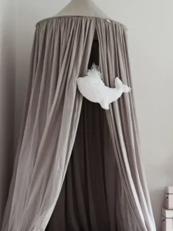 COTTON & SWEETS Canopy Soft sänkykatos 50, dark beige