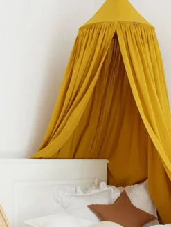 COTTON & SWEETS Canopy Soft sänkykatos 50, mustard