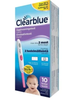 Clearblue Digital ovulaatio- ja raskaustesti 10+2