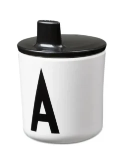 DESIGN LETTERS nokka / kansi mukiin - black