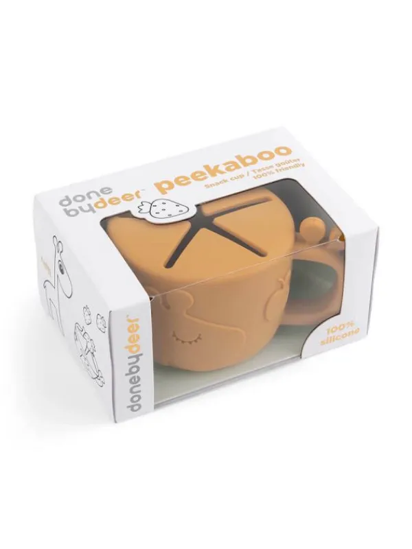 Done by deer - Peekoboo Snack Cup - Raffi Mustard