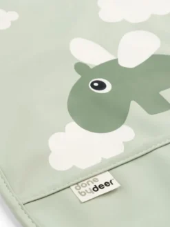 Done by deer - Ruokalappu - Happy clouds, green