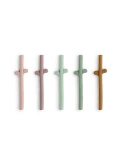 Done by deer - silikoniset pillit 5-PACK - Powder Mix