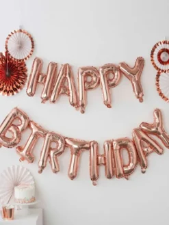 GINGER RAY - folioilmapallo Happy Birthday, ruusukulta