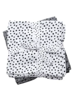 Done by deer Harsoliina 2-pack 70x70 - Happy dots grey -