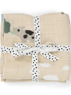 Done by deer Harsoliina 2-pack 70x70 - Tiny farm -