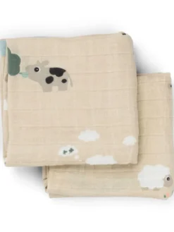 Done by deer Harsoliina 2-pack 70x70 - Tiny farm -