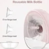 Horigen rintapumput Horigen rintapumppu - puettava ja langaton, rosa