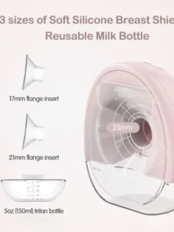 Horigen rintapumput Horigen rintapumppu - puettava ja langaton, rosa