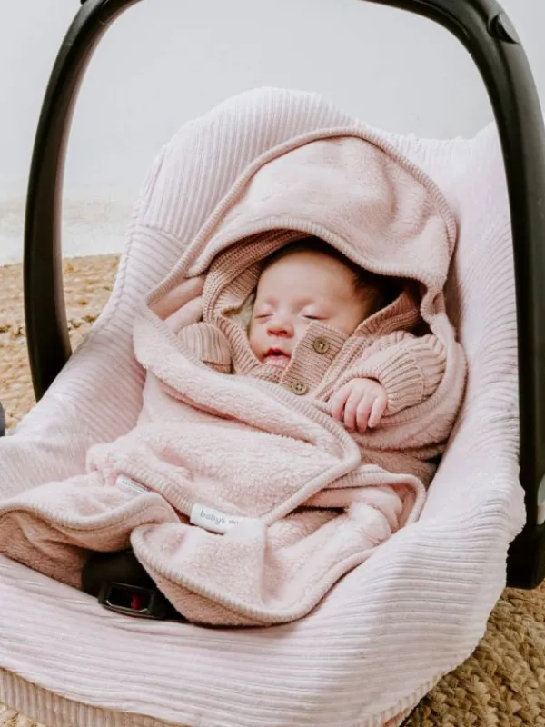 BABY´S ONLY Hupullinen vauvan peitto jossa puntit, Cozy old pink