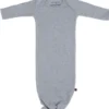 BABY´S ONLY Knotted gown yöpuku vastasyntyneelle, harmaa