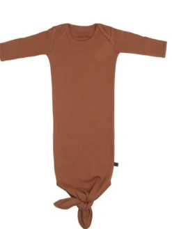 BABY´S ONLY Knotted gown yöpuku vastasyntyneelle, honey