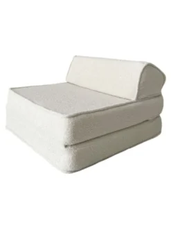 Lasten lepotuoli / sohva 3in1, Bouncle cream