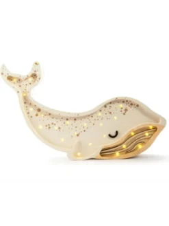 LITTLE LIGHTS Yövalo, Whale Albino White