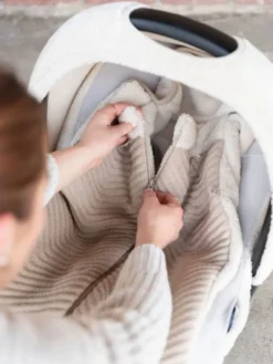 BABY´S ONLY Lämpöpussi turvakaukaloon / vaunuihin, Grace blush