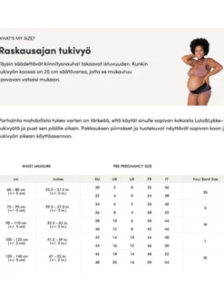 oa & ykke Core Reief rakauajan tukivyö