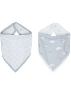 Luma - vauvan kuolalappu 2-pack, lovely sky