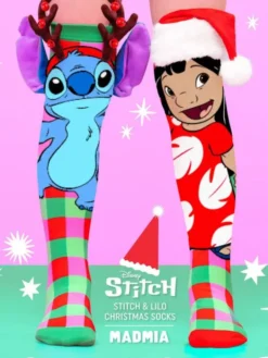 MADMIA Hassunhauskat Lilo & Stitch Christmas Joulusukat