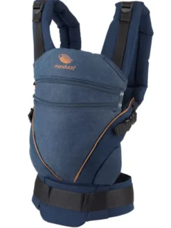 MANDUCA XT - kantoreppu vastasyntyneestä leikki-ikäiseen, denimblue