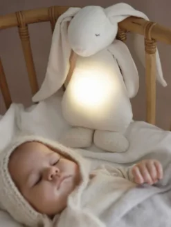 MOONIE unipupu 2.0 - rauhoittaa lapsen unille, vaalea