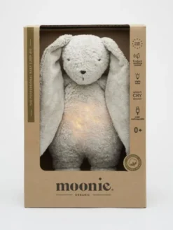 MOONIE unipupu 2.0 - rauhoittaa lapsen unille, gray natur