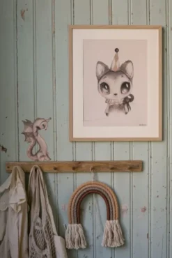 MRS MIGHETTO - Dear Meow juliste 30x40