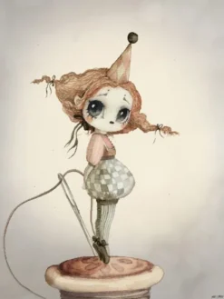 MRS MIGHETTO MISS GERTRUD 40x50