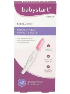 BABYSTART Naisten hedelmällisyystesti FertilCheck 2 kpl |