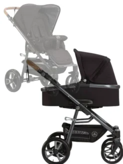 Naturkind Lux Evo yhdistelmävaunut Solight Ecco renkailla, Panther