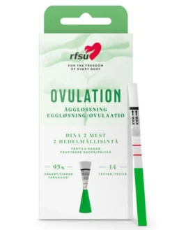 RFSU Ovulaatiotesti 14kpl– Tunnistaa 2 hedelmällisintä päivää