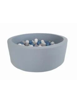 Pehmeä pallomeri + pallot (valitse värit), dusty blue