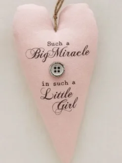 Pehmosydän Big Miracle tytölle